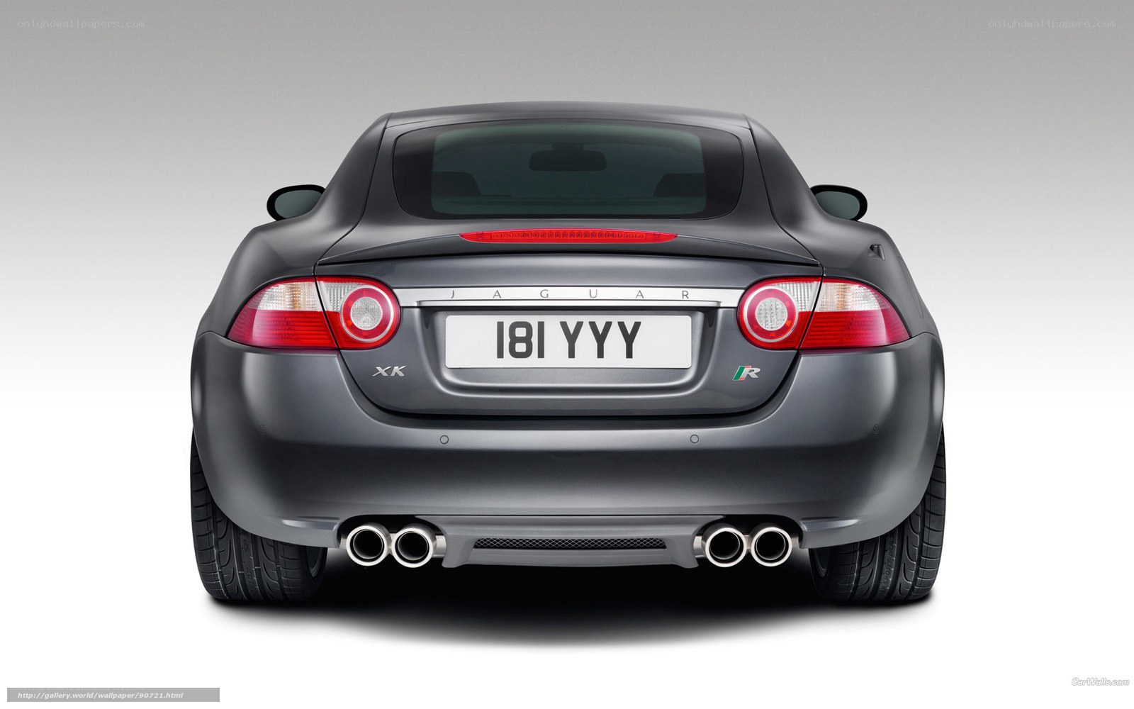 Jaguar XK R rear view