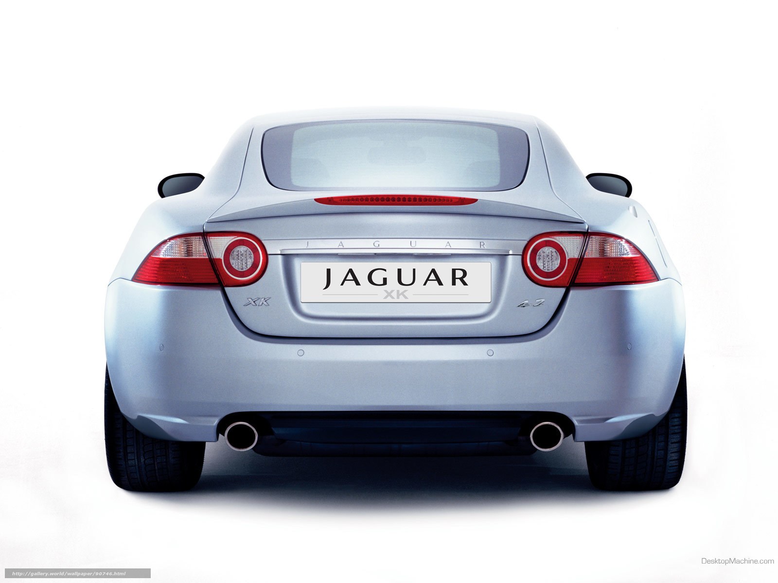 Jaguar XK rear view