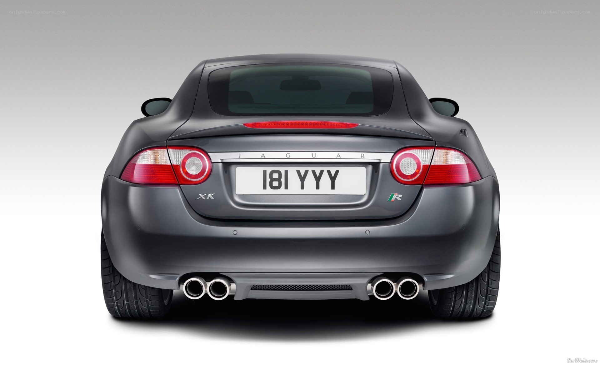 Jaguar XK rear view