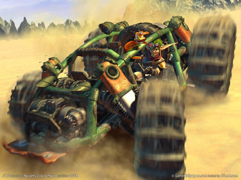 Jak 3 desert racing
