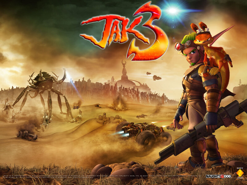 Jak 3 game artwork