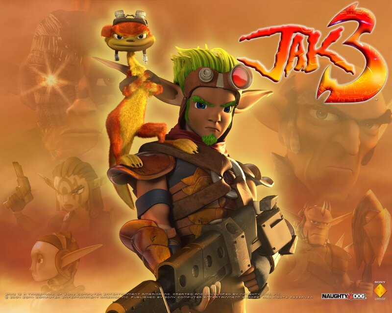 Jak and Daxter Characters — Orange
