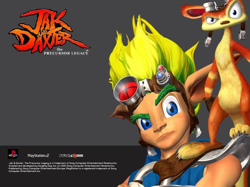 Jak and Daxter game art