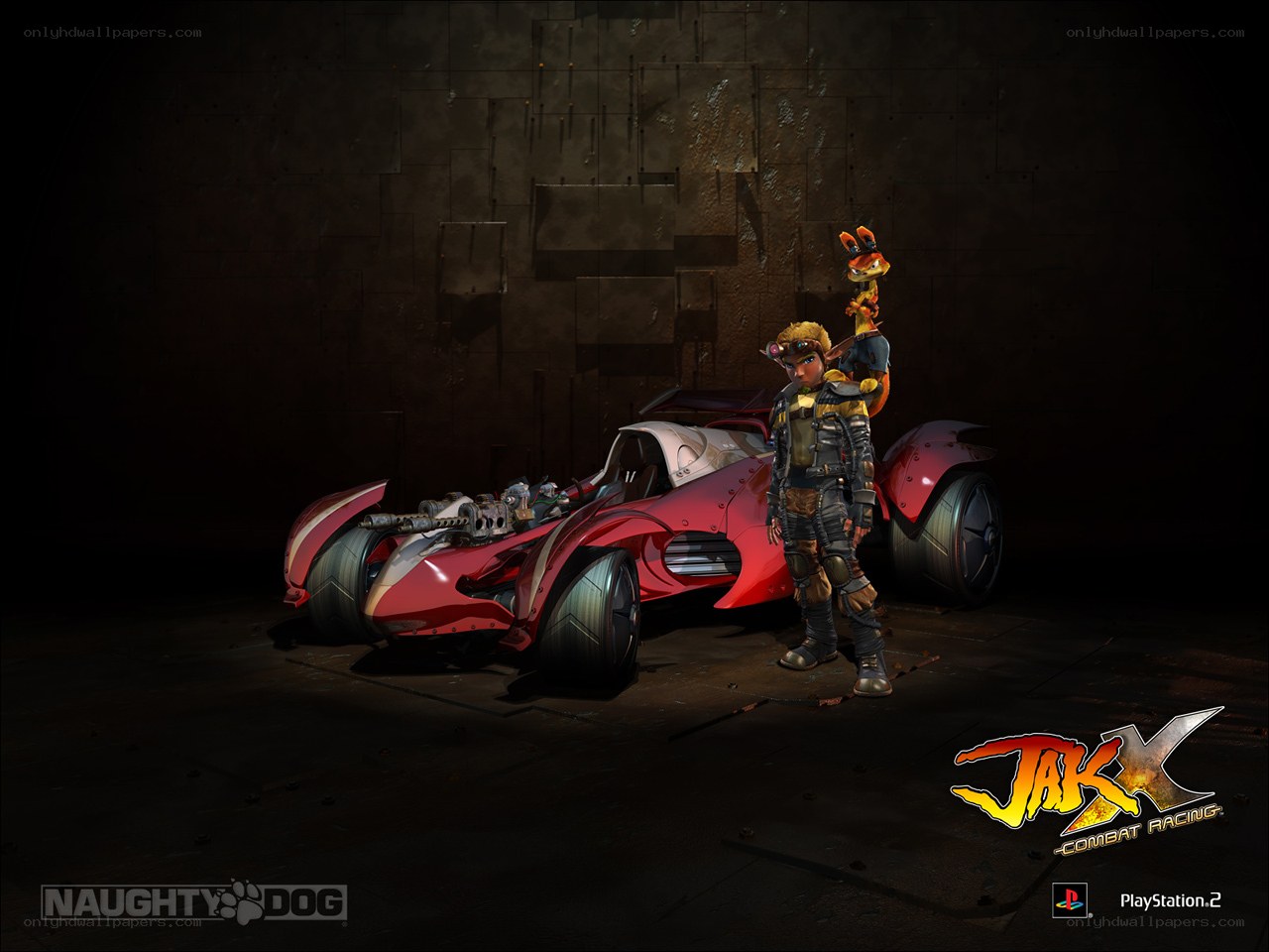 Jak X combat racing artwork