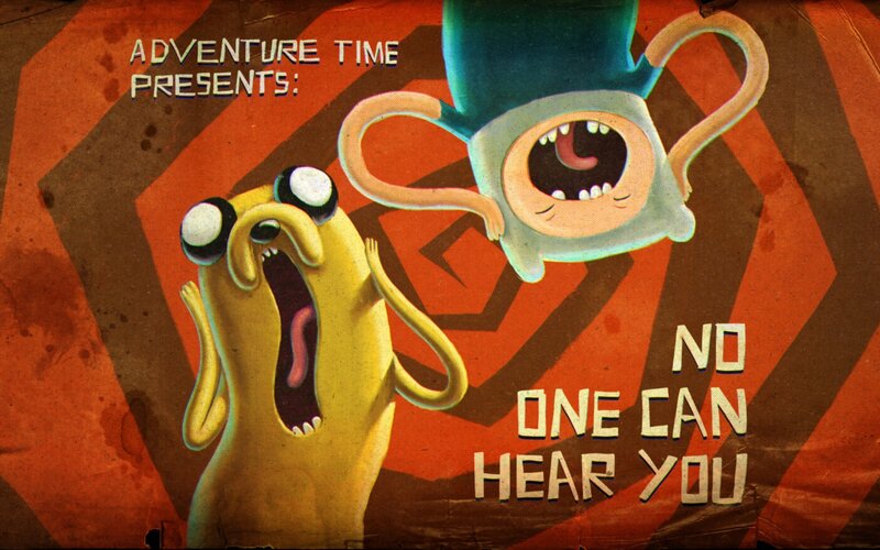 Jake and Finn Screaming