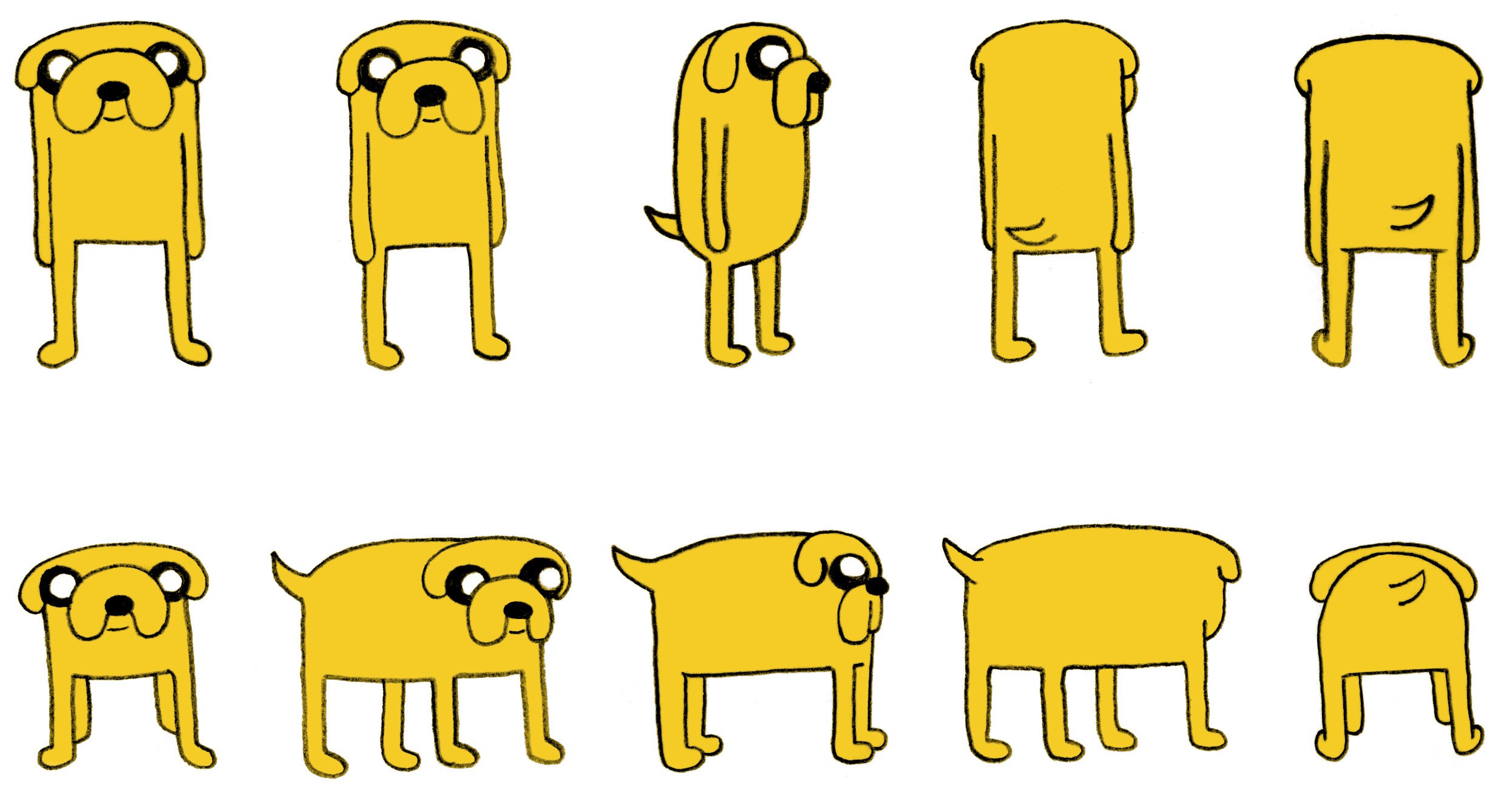 Jake the Dog character sheet