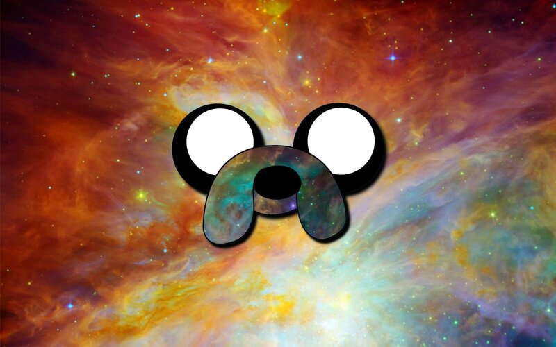 Jake the Dog Face — Orange, Cosmic