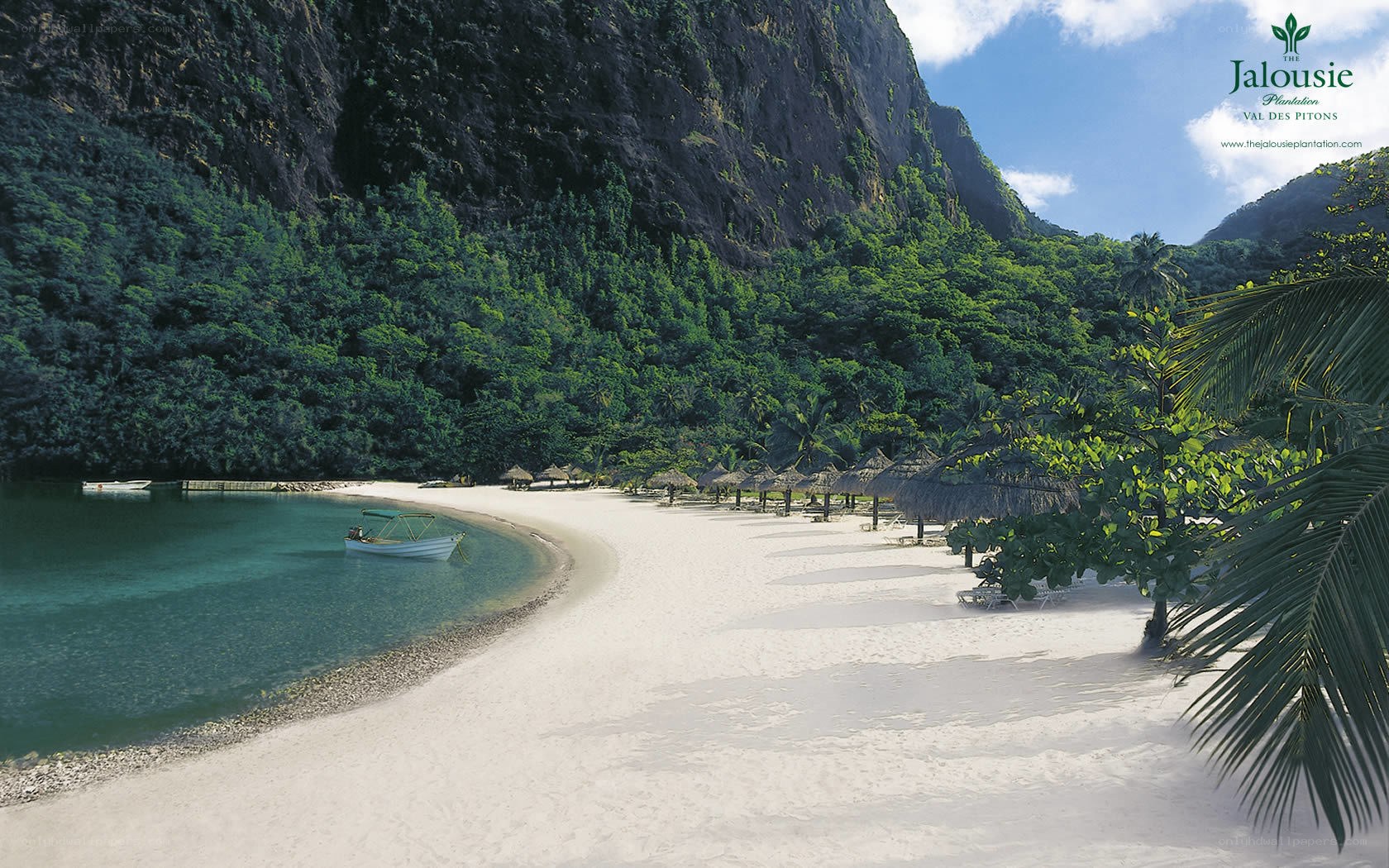 Jalousie Plantation beach