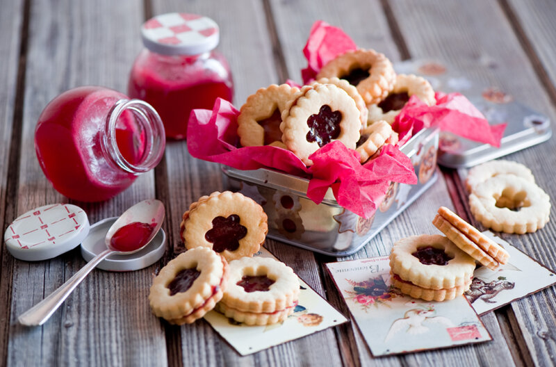 Jam-filled Cookies