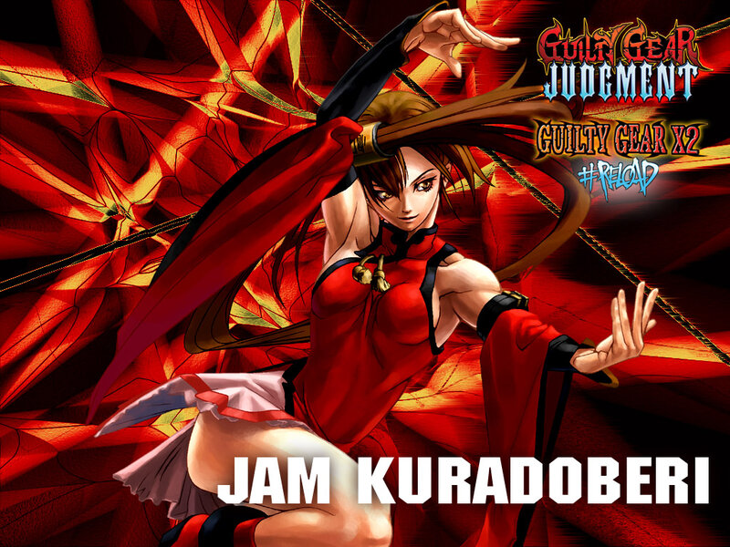 Jam Kuradoberi from Guilty Gear