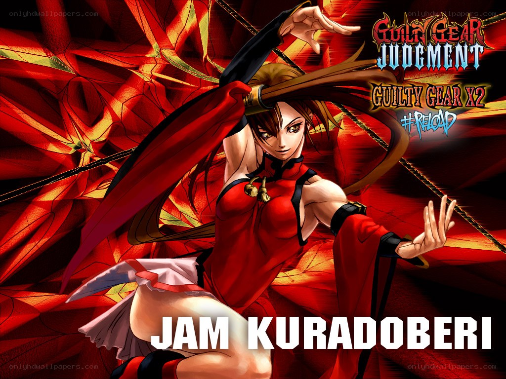 Jam Kuradoberi from Guilty Gear