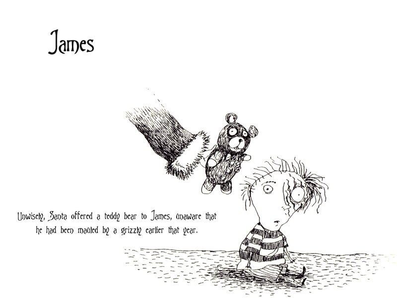 James and the teddy bear