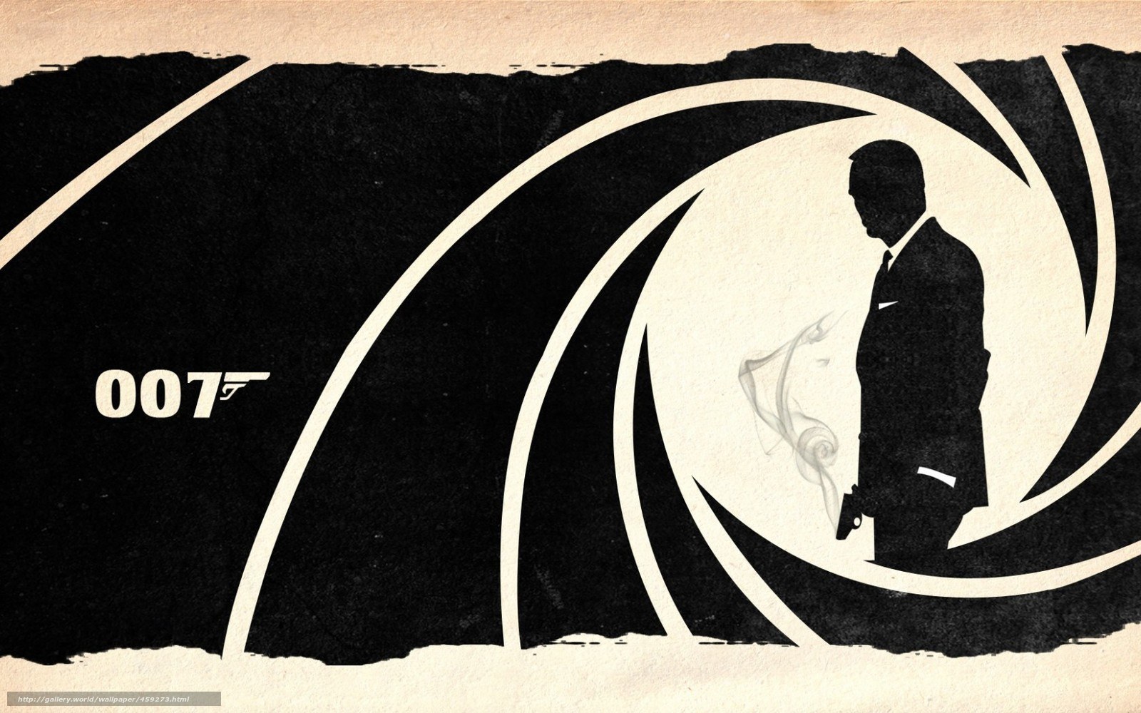 James Bond 007 logo art