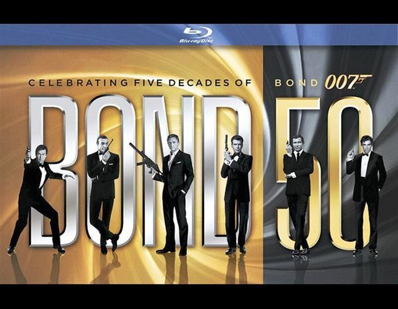 James Bond Actors — Gold