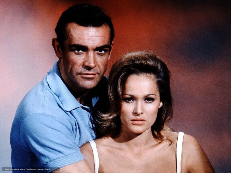 James Bond and a woman