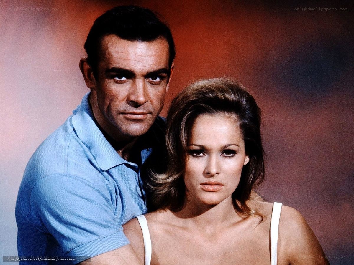 James Bond and a woman