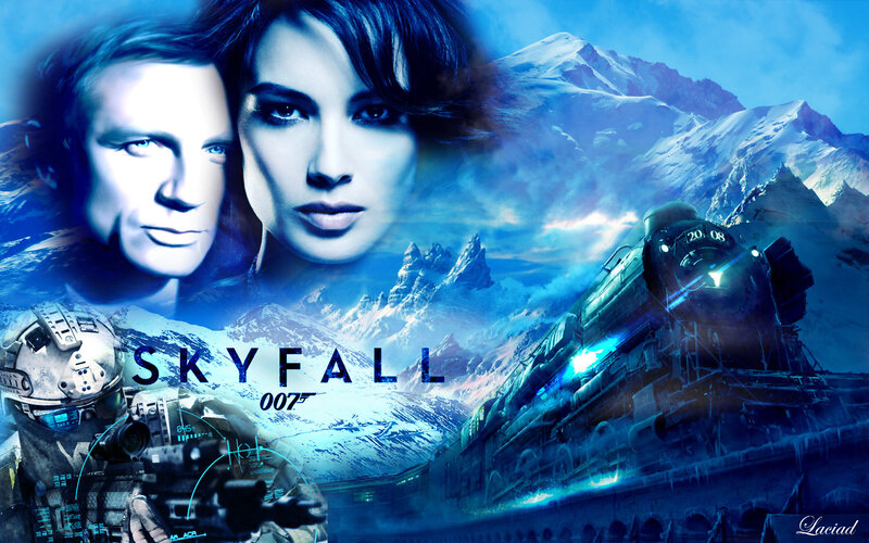 James Bond and a Woman — Blue