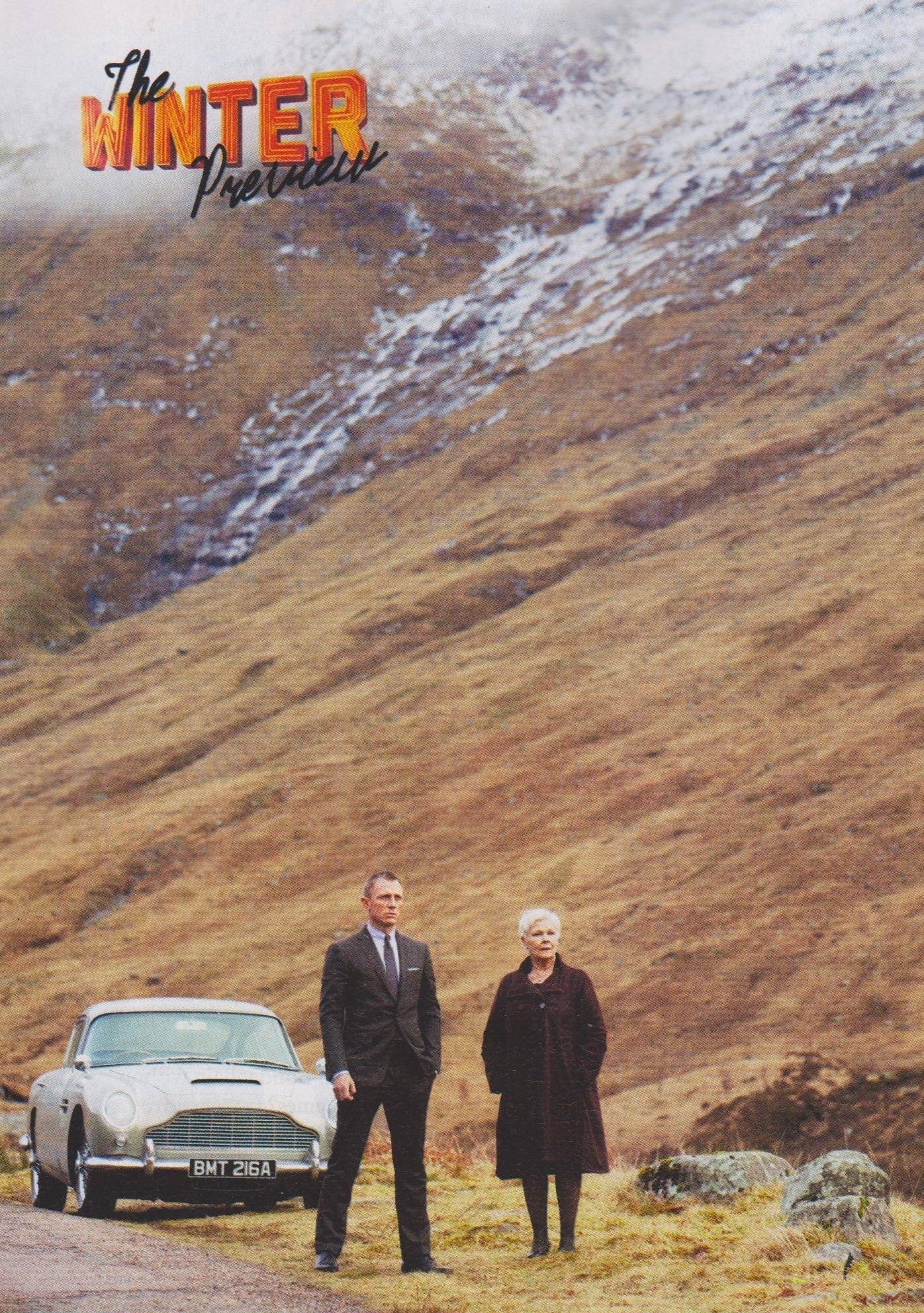James Bond and M in the Highlands