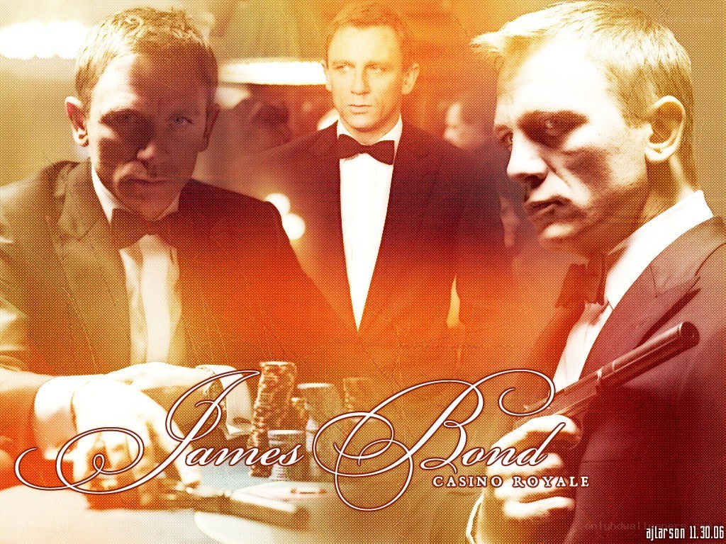 James Bond Casino Royale collage