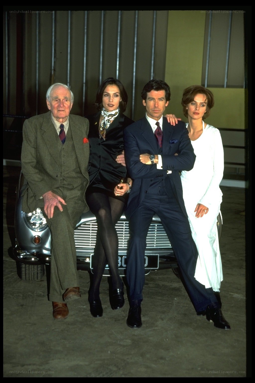 James Bond cast photo