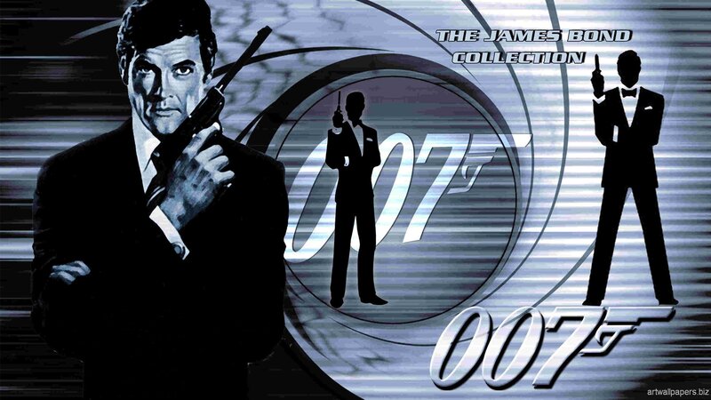 James Bond Character — Black