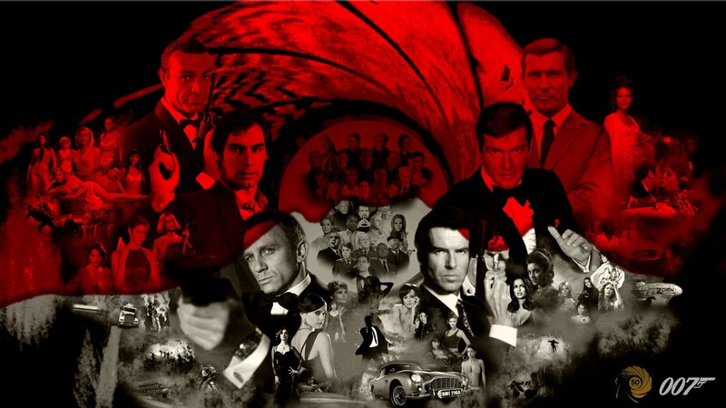 James Bond Collage
