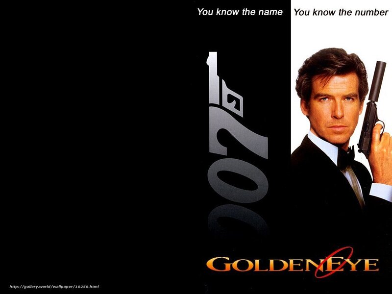 James Bond GoldenEye movie poster