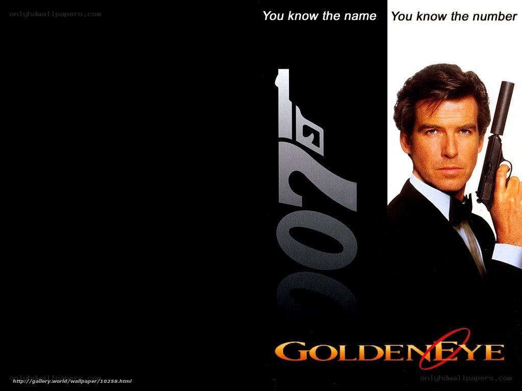 James Bond GoldenEye movie poster