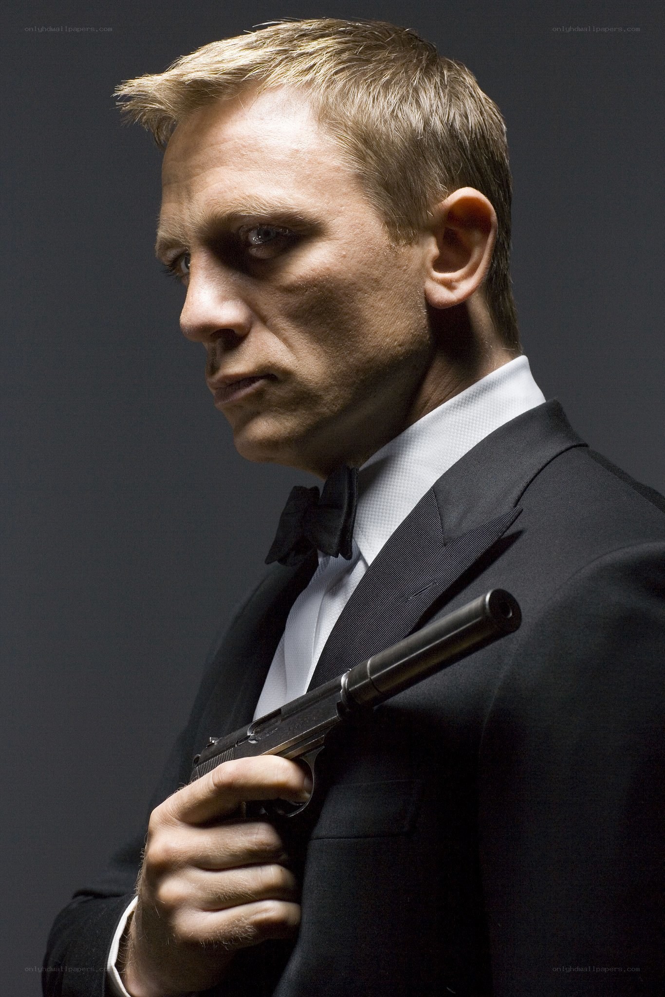 James Bond in a tuxedo
