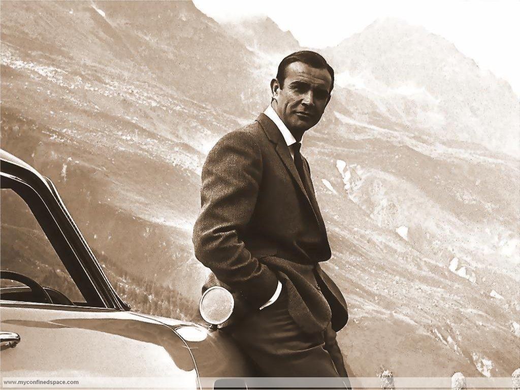James Bond in the mountains