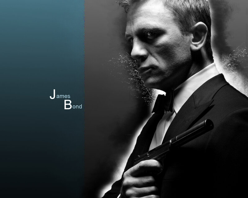 James Bond in tuxedo