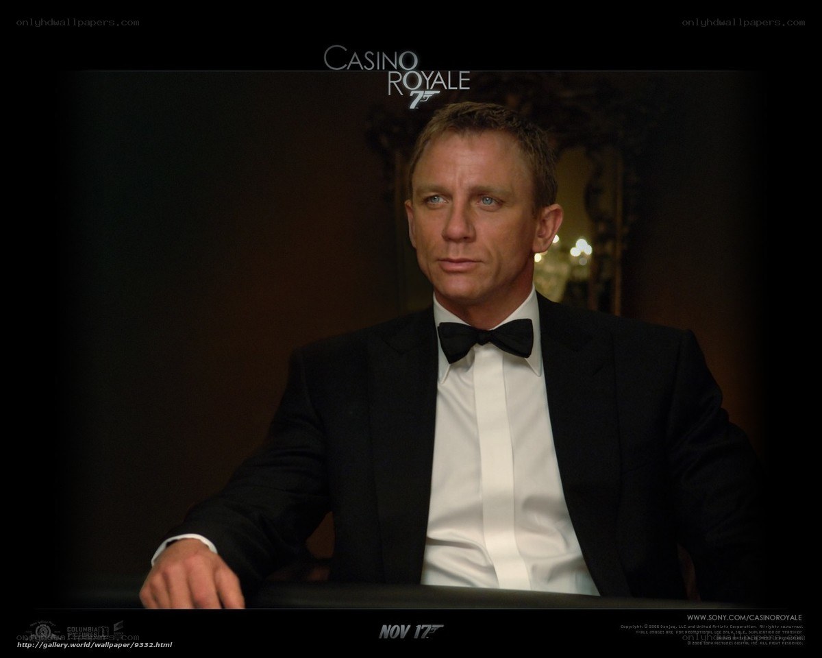 James Bond in tuxedo