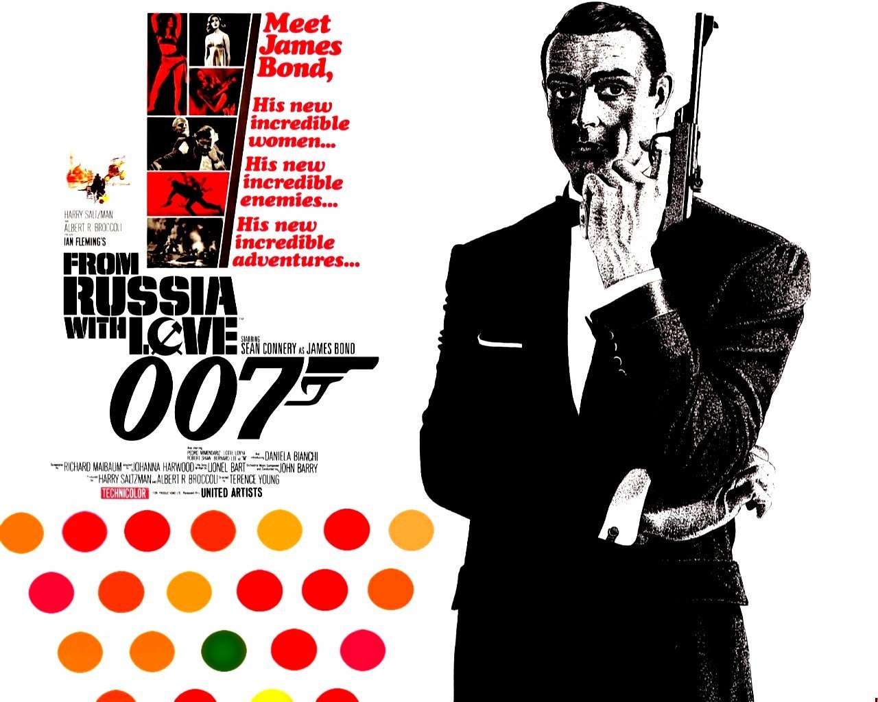 James Bond movie poster