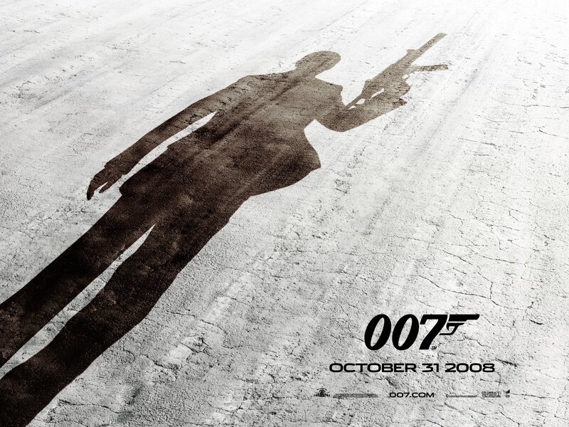 James Bond shadow poster