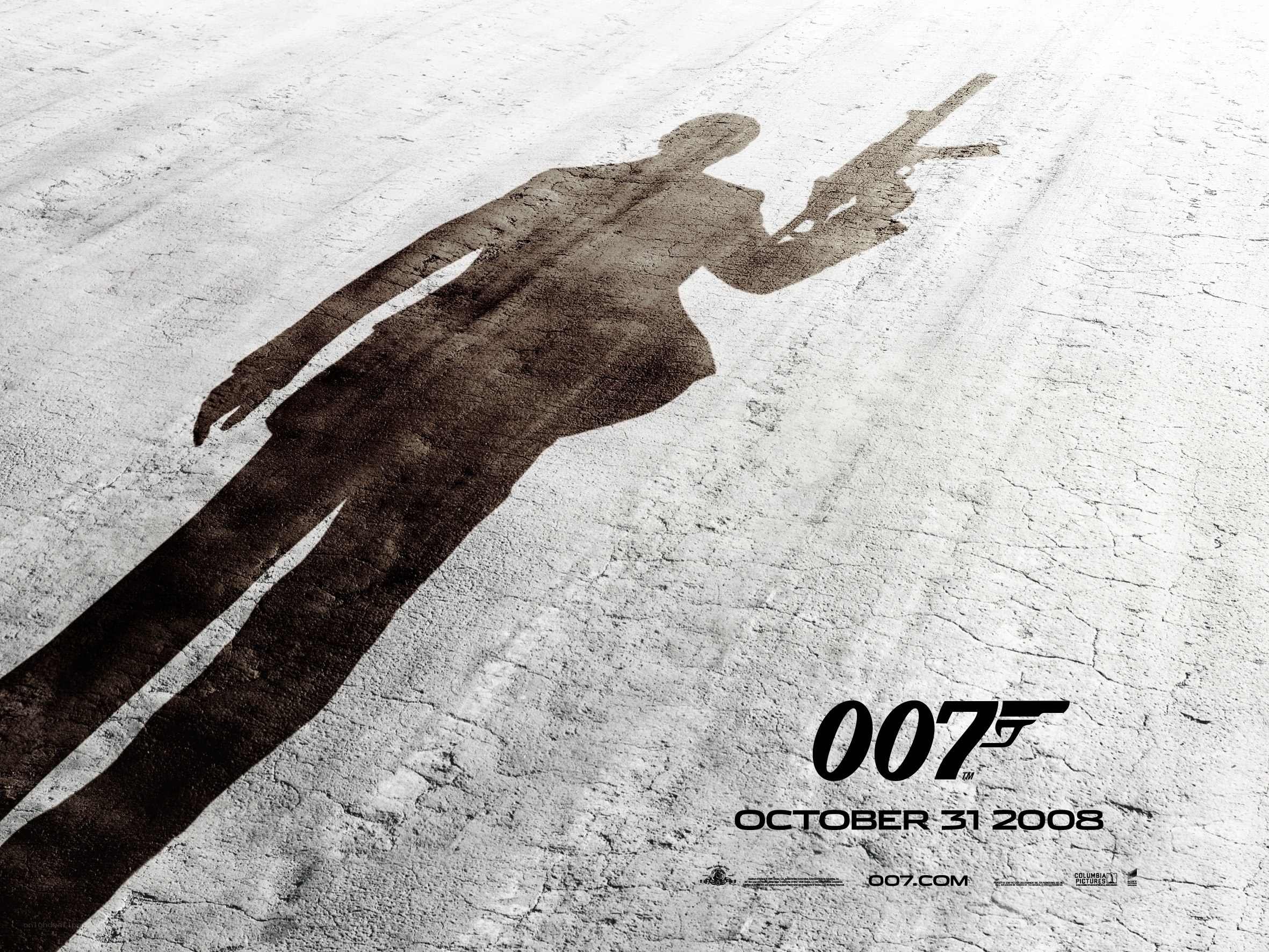 James Bond shadow poster
