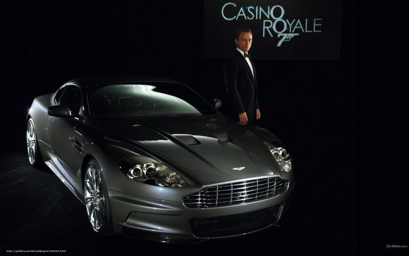 James Bond with Aston Martin