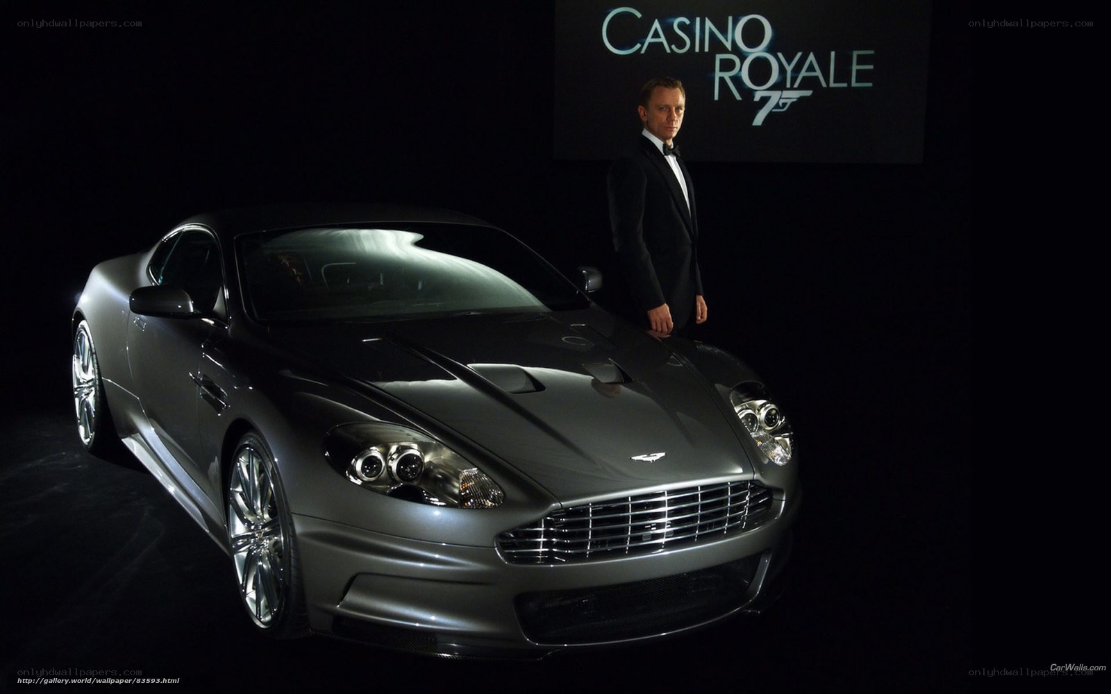 James Bond with Aston Martin