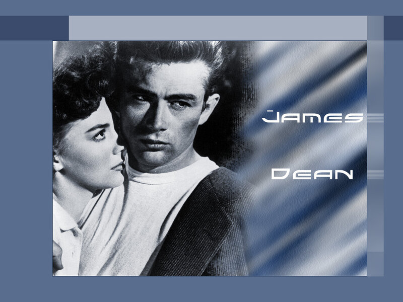 James Dean and Woman
