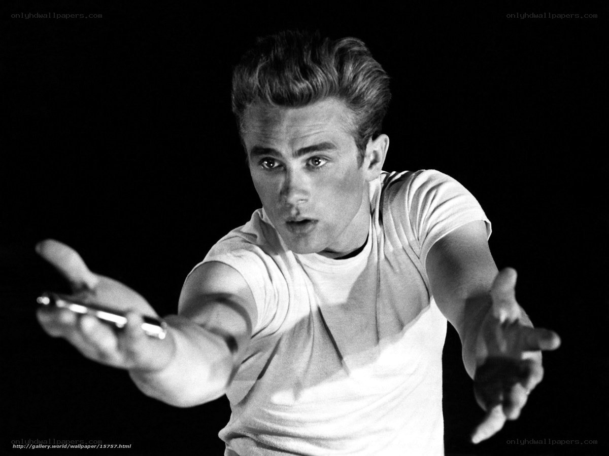 James Dean in Rebel Without a Cause