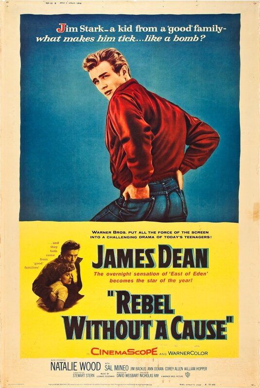 James Dean on Poster