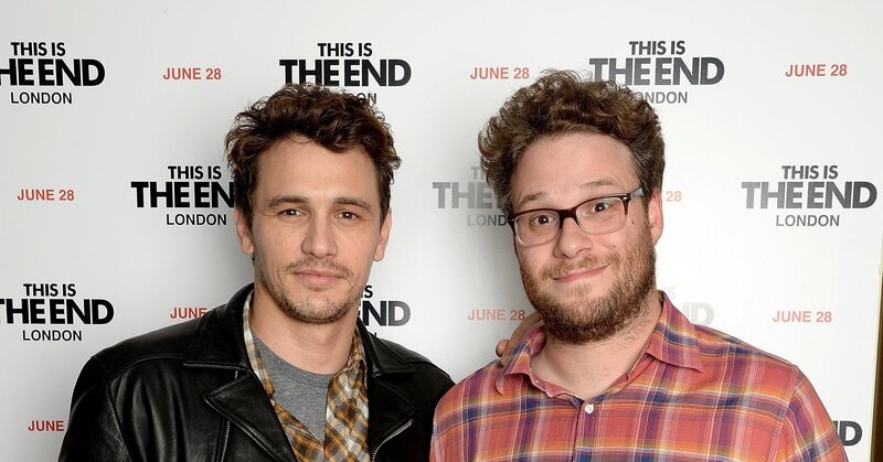 James Franco and Seth Rogen at event
