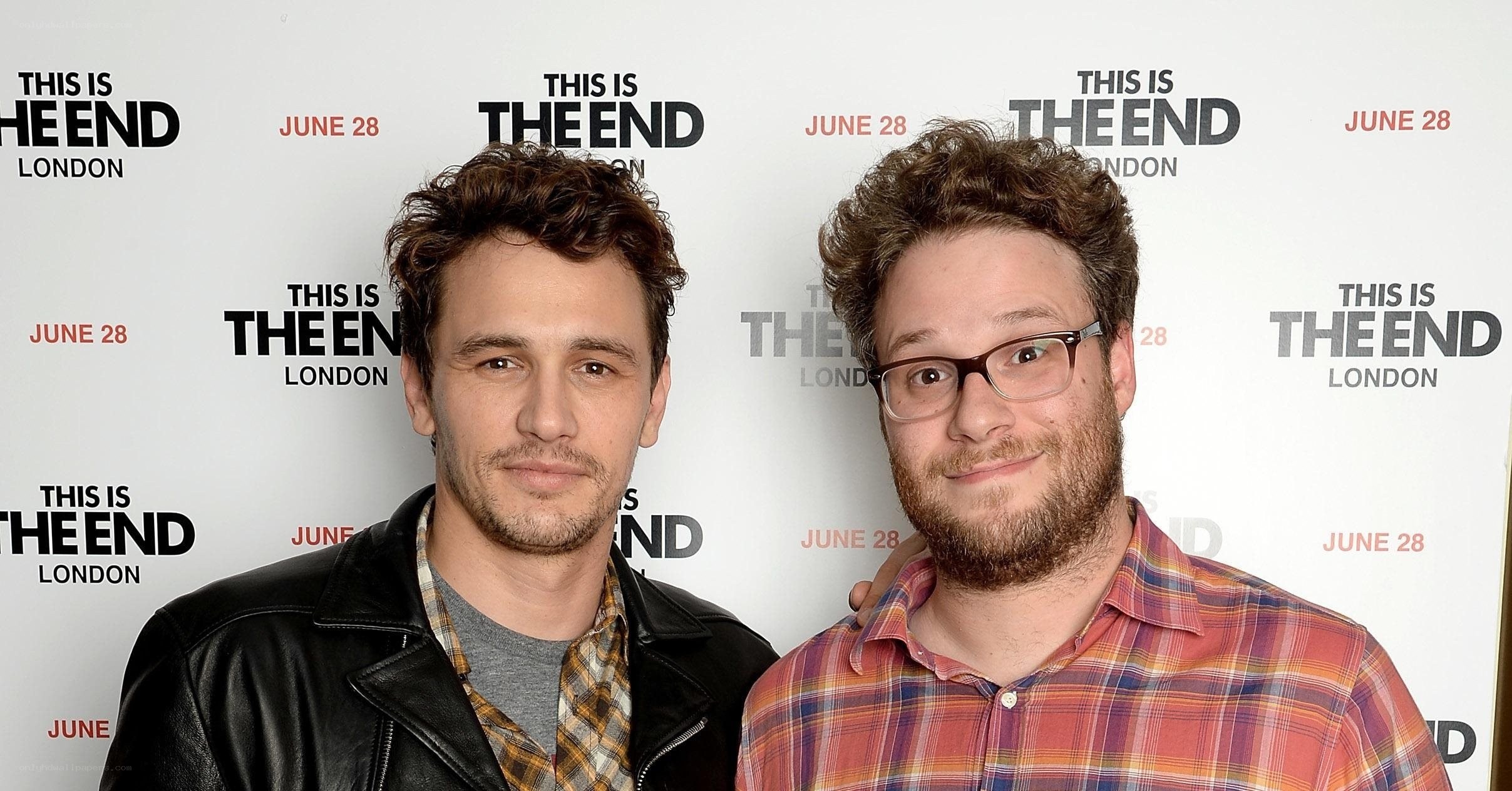James Franco and Seth Rogen at event