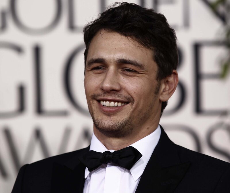James Franco at Golden Globes