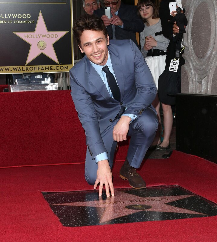 James Franco at Walk of Fame