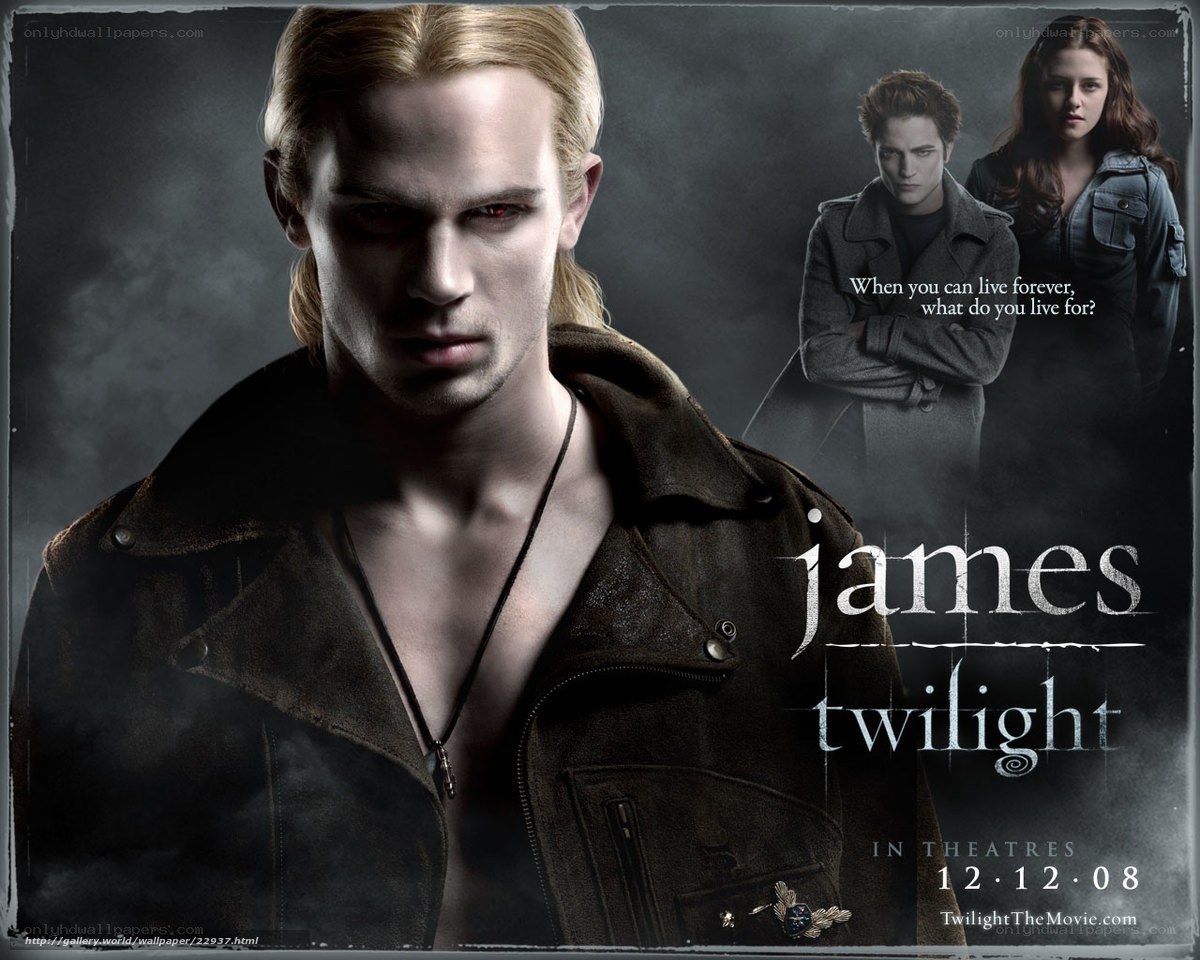 James from Twilight movie poster