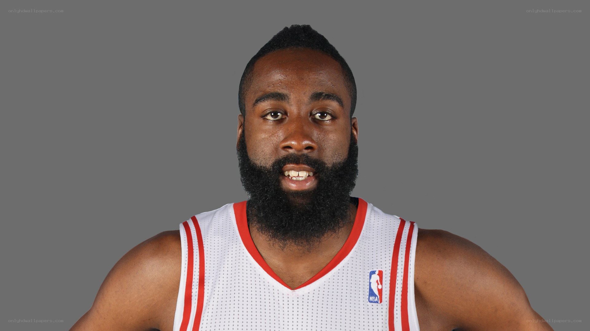 James Harden in Rockets jersey