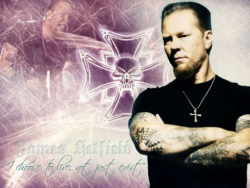James Hetfield portrait