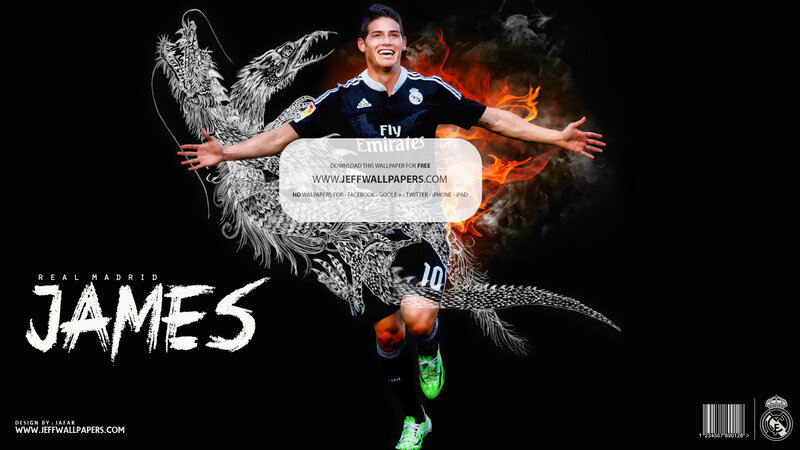 James Rodríguez in Real Madrid Kit