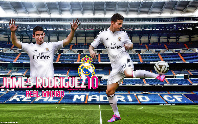 James Rodriguez on Field
