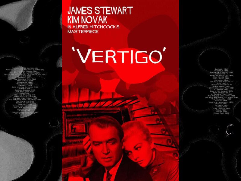 James Stewart and Kim Novak